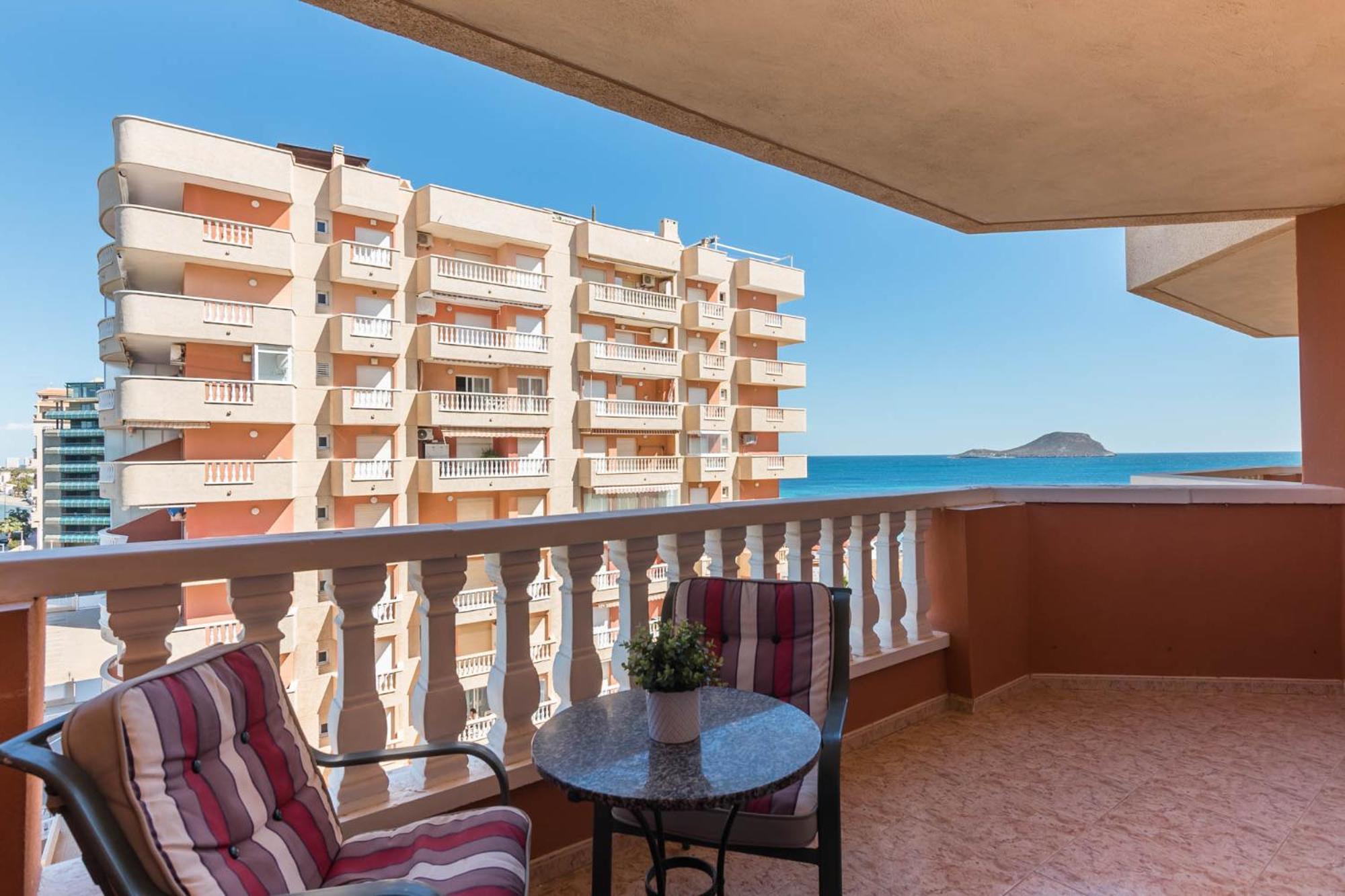 Vistas A Dos Mares Km10 Isla Grosa 2dormitorios Appartement La Manga del Mar Menor